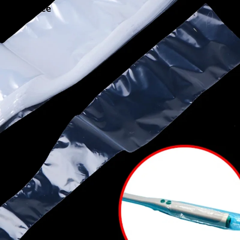 100Pcs Intraoral Dental Camera Cover Disposable Intraoral Camera Sheath For Dentistry Lab Endoscope Film Handle Protect Sleeve