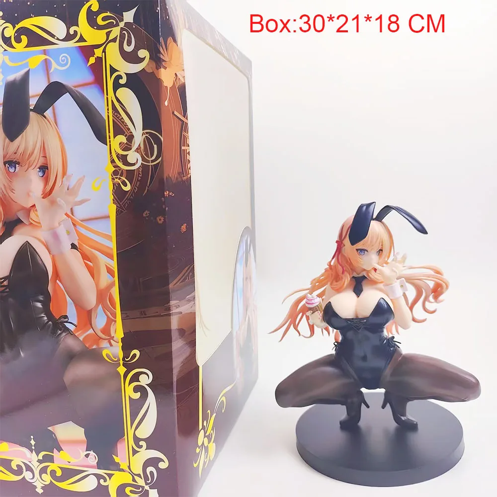 Saophea Ice Cream Bunny Girl Ver. Ecchi Figure, Sexy Anime Girl Waifu Action Figure Collectible Statue, Anime Decor Gift Toy view 5