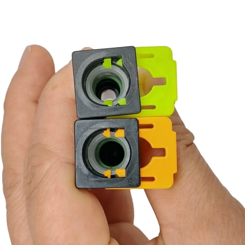 7,89mm 7,89 ID6 180 90 Grad 5/16 Kraftstoffrohr-Buchse Auto-Kraftstoffleitung Schnellkupplung für Auto 2 Stück pro Set – Detail 2