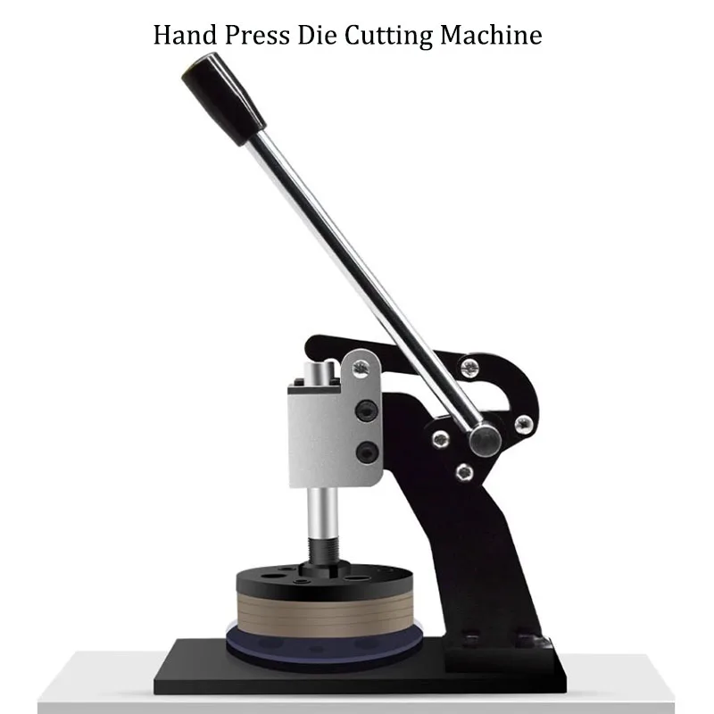 

Hand pressure s Die Cutting Machine disc paper sampling machine, textile fabric weight meter, engraving disc sampler, fabric fil