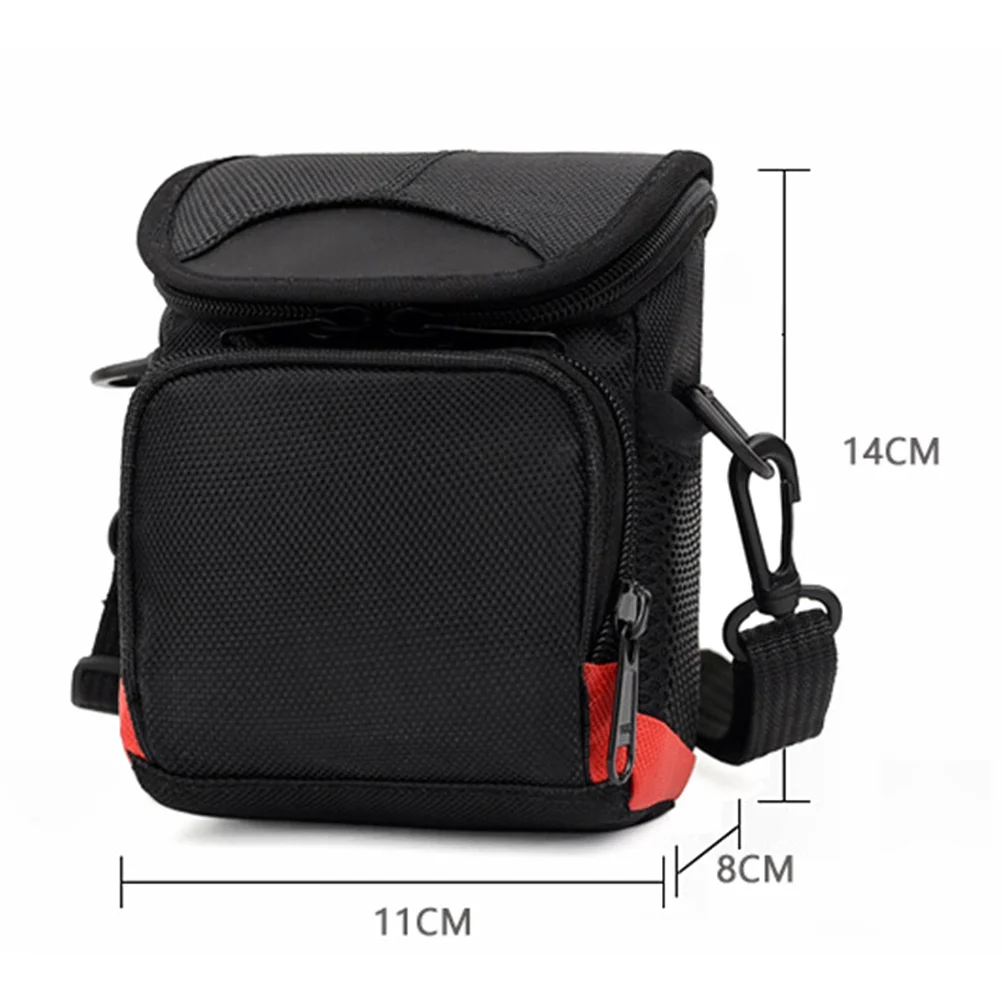 حقيبة كاميرا متعددة الاستخدامات مع حزام كتف متقاطع، حل تخزين كاميرا محمول للكاميرات الرقمية المدمجة بدون مرآة
