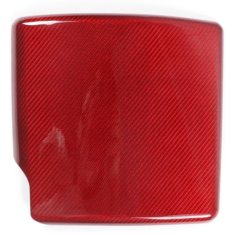 1 Piece Engine Air Filter Heat Shield Cover Trim Interior Accessories Red For Corvette C6 2005-2013