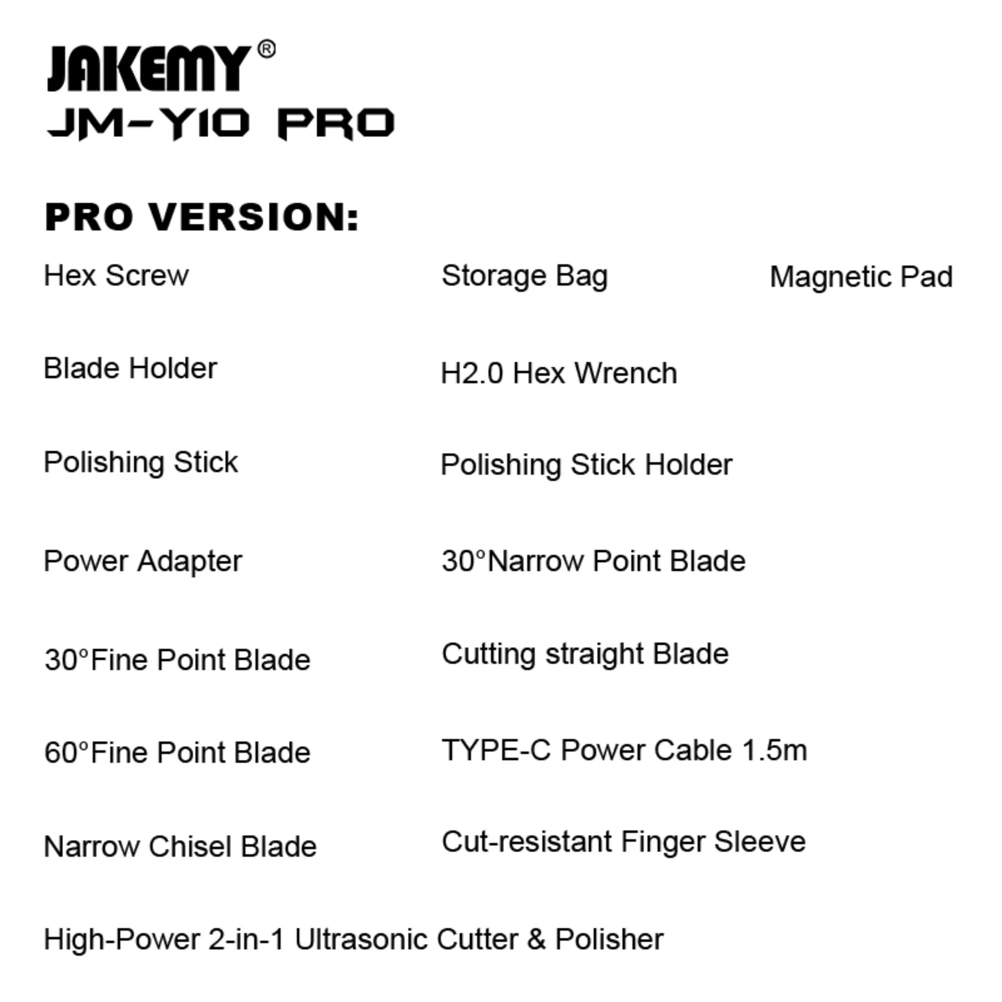 JAKEMY JM-Y10 PRO Ultrasonic Cutting Knife Ultrasonic Cutting Knife DIY 3D Printing Cutting