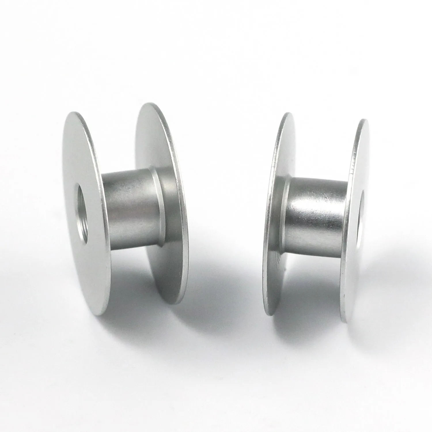 10/20pcs Computer flat sewing machine wire bobbin plane line aluminum bobbin core line shuttle quality antioxidant