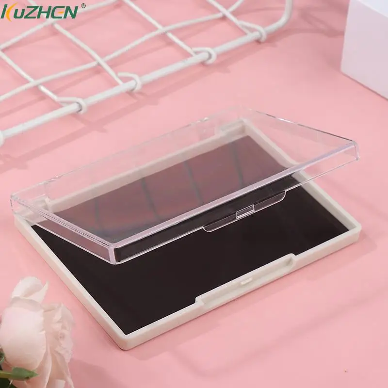 1pc Matte Black Empty Magnetic Cosmetics Palette Eyeshadow Blusher DIY Makeup Box Glitter Makeup Dispensing Box Beauty