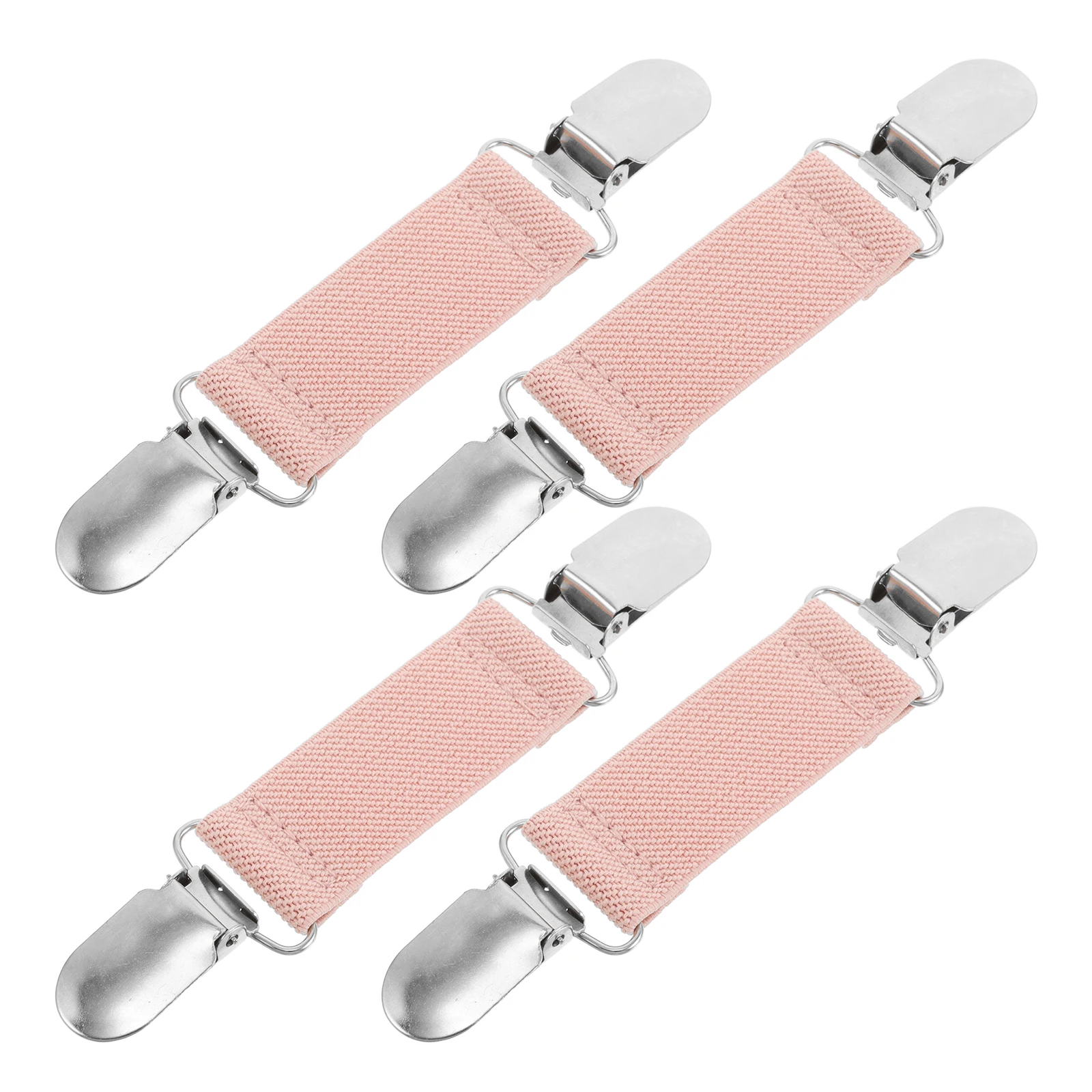 

4pcs Outdoor Sports Pants Clips Elastic Windproof Cycling Trouser Leg Holders Adjustable Belt Straps For Biking Hiking Running