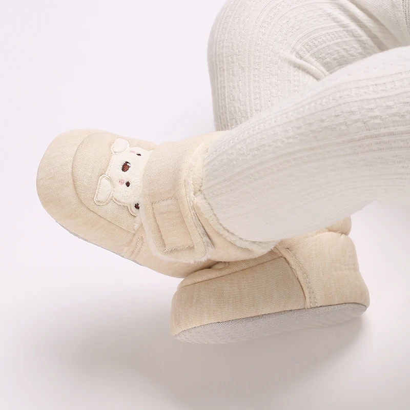 Winter Baby Stiefel Cartoon Weiche Sohle Anti-Slip Warme Kleinkind Schuhe Jungen Mädchen Nettes Kind Walking Booties" ​ ​ – Detail 6