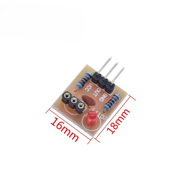 Módulo receptor de Sensor láser, tubo no modulador, bricolaje para Arduino