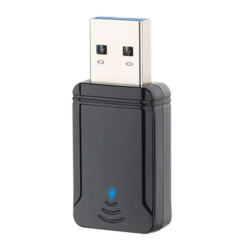 A46U 1300Mbps WiFi Adapter USB Wireless Network Card Dual Band 2.4GHz 5GHz USB3.0 WIFI Adapter for Desktop Laptop