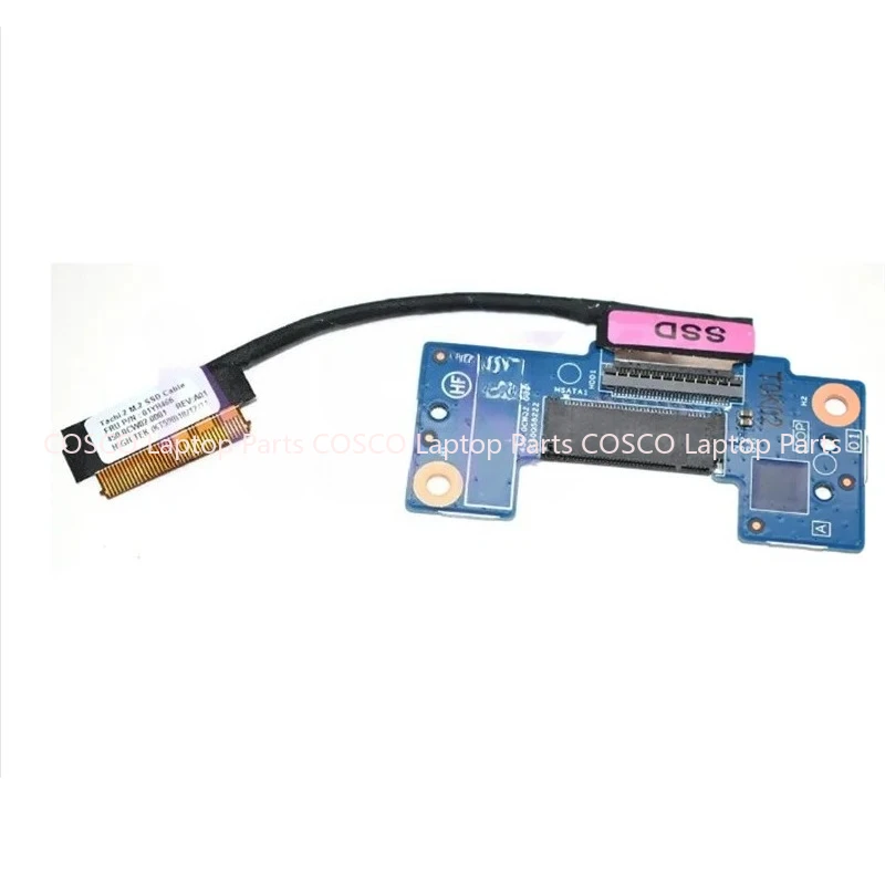 AA Original FOR Lenovo Thinkpad  T580 P51S P52S M.2 PCIE NVME SSD Board W Hard Drive Connector State CABLE 01YR466 Spot Testin