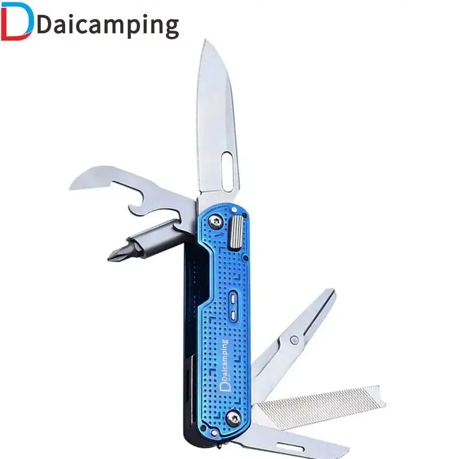 Daicamping DL15 DL21 DL19 Mini Portable Multifunctional EDC Multitools Survival Taptical Hunting Multi Tools Folding Knife