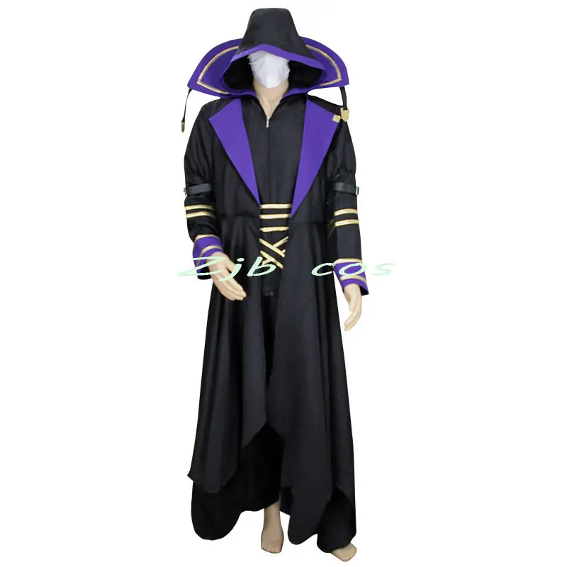 Kagenou Cid Cosplay Costume, Anime, The Eminence in Shadow, Halloween Dam Outfit, Coat, Everak Pants Set, Ultraviolets