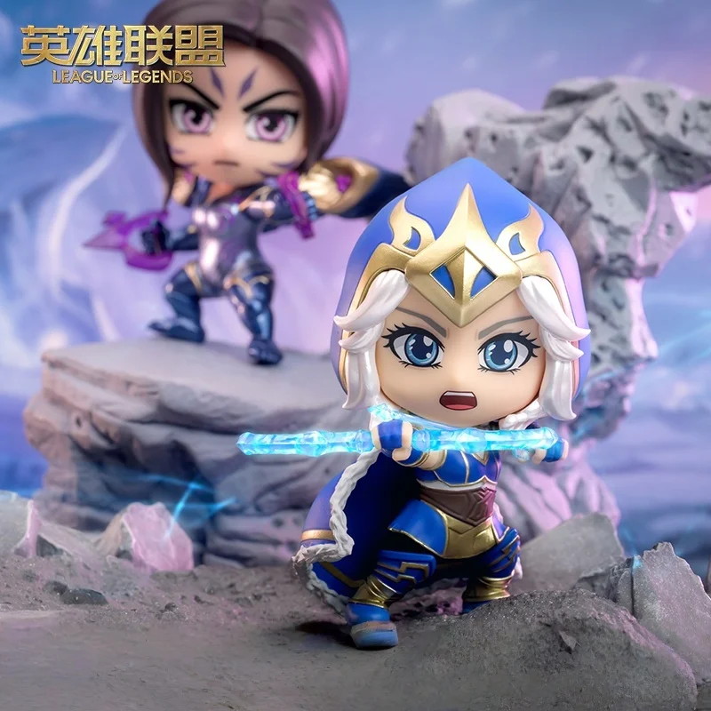League Of Legends Ashe Kaisa Mini Collectie Pop Ornament Speelgoed Desktop Ornament Vakantiecadeaus op voorraad