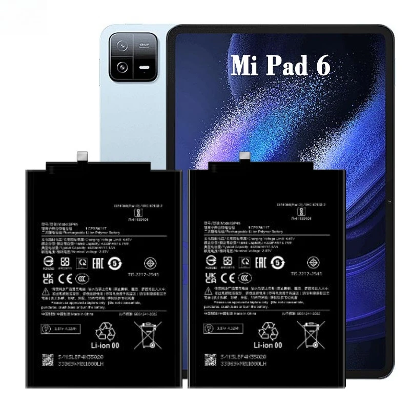 بطارية كمبيوتر لوحي BP4N عالية الجودة 3.87 فولت 4420 مللي أمبير في الساعة لبطارية بديلة جديدة تمامًا لشاومي mi Pad 6