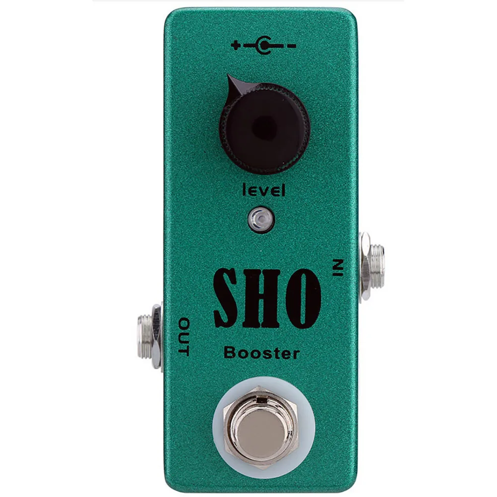 MoskyAudio SHO BOOSTER Pedal Electric Guitar Effect Pedal True Bypass Guitar Accessories Guitar Parts Green Color