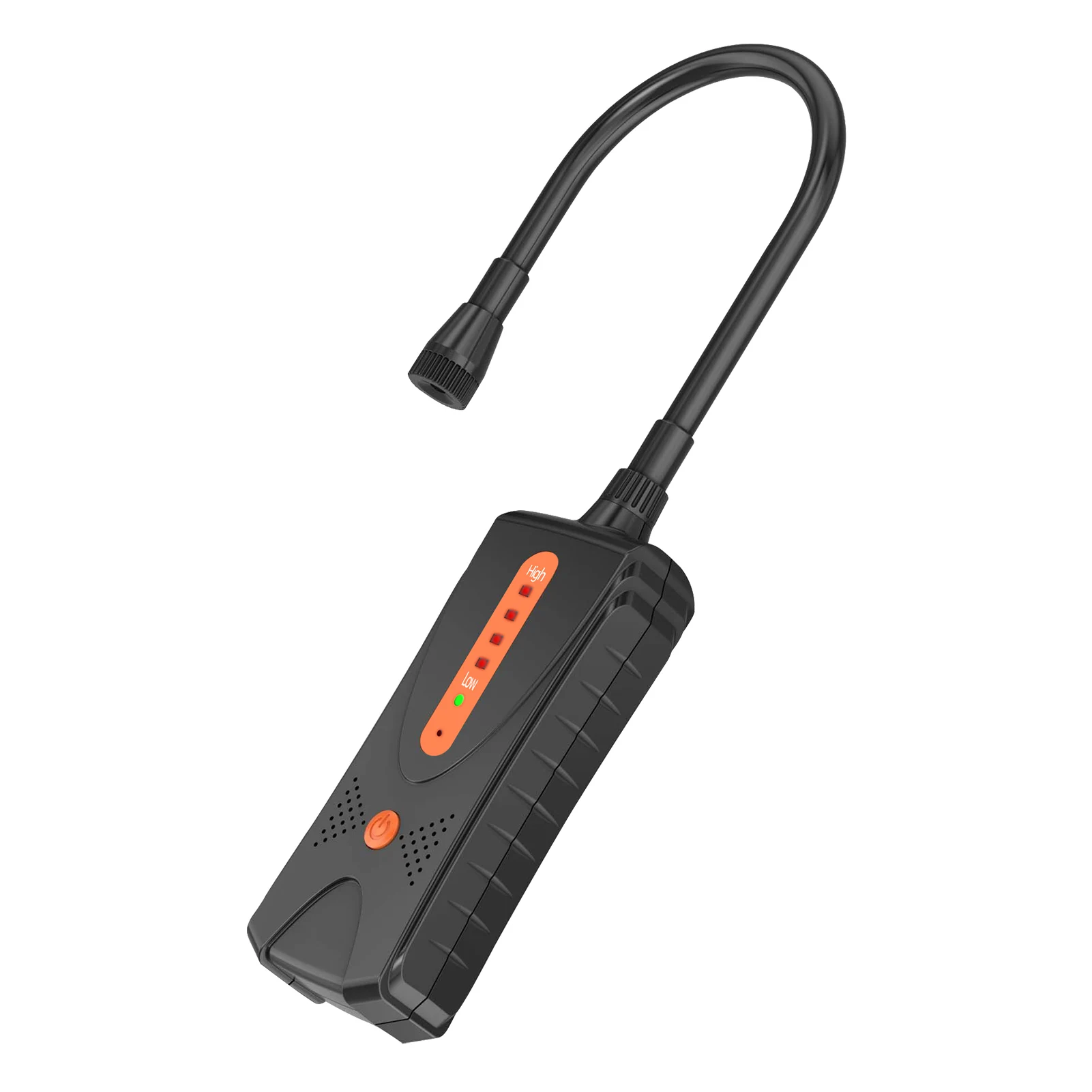 Aikesi detector de gás combustível explosivo portátil de alta sensibilidade JLY-80AExplosivo com sensor flexível detector de vazamento de gás no pescoço