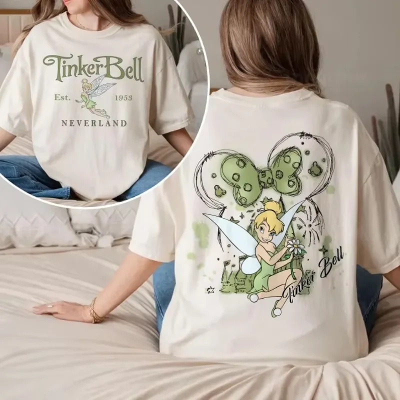 2026 New Retro Magical Fairy Character Graphic T-shirt Unisex Vintage Fantasy Style Cotton Casual Streetwear Short Sleeve Tee