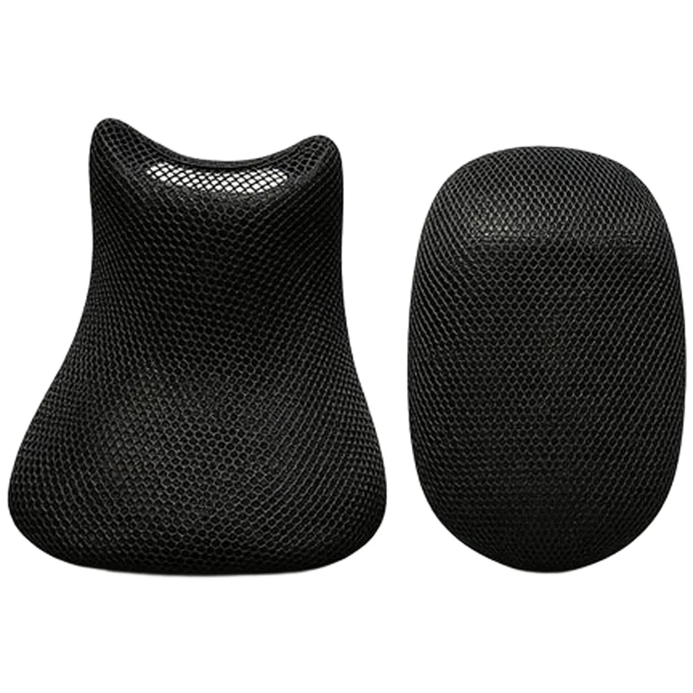 2pcs 3D Mesh Seat Cover Breathable Motorcycle Seat Pad Anti-Slip Heat Insulation Saddle Cove For GSX-8S For GSX800RQ