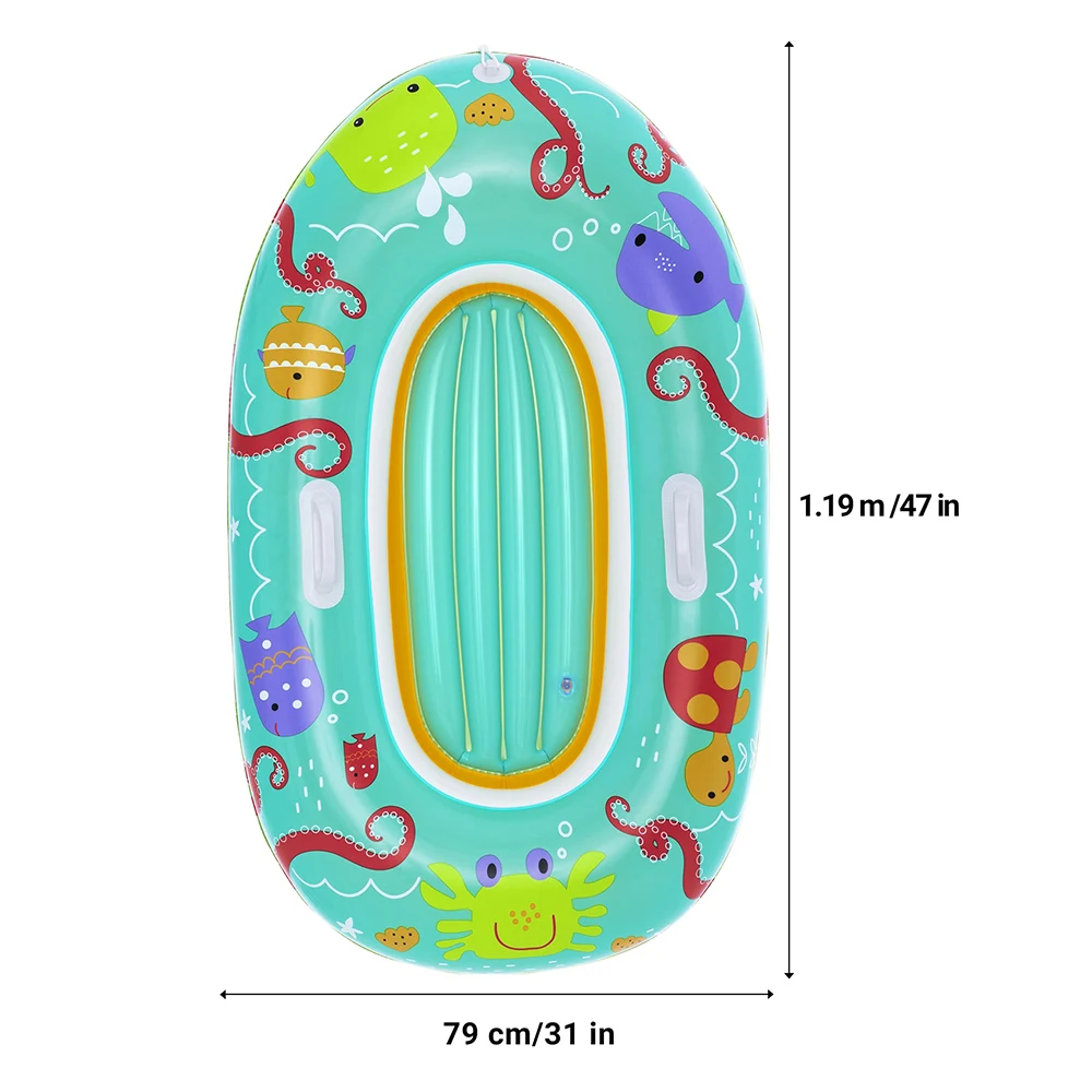 Bestway cartoon pattern inflatable boat summer swimming pool children\'s water inflatable boat age3+