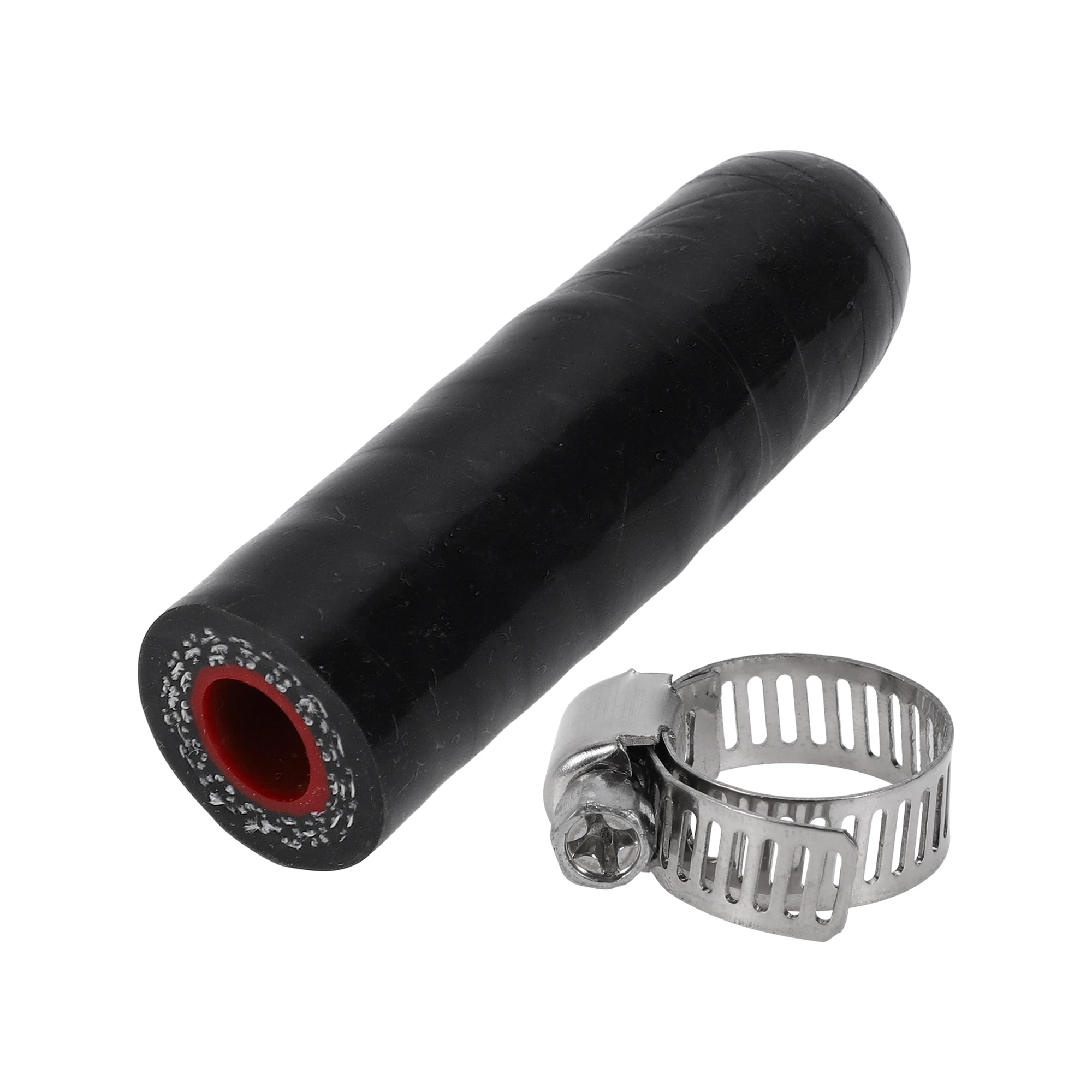 

UXCELL 8mm 16mm 25mm 3-ply Polyester Silicone Rubber Hose End Cap for Coolant Turbo Bypass Valve Vacuum 5mm 50mm