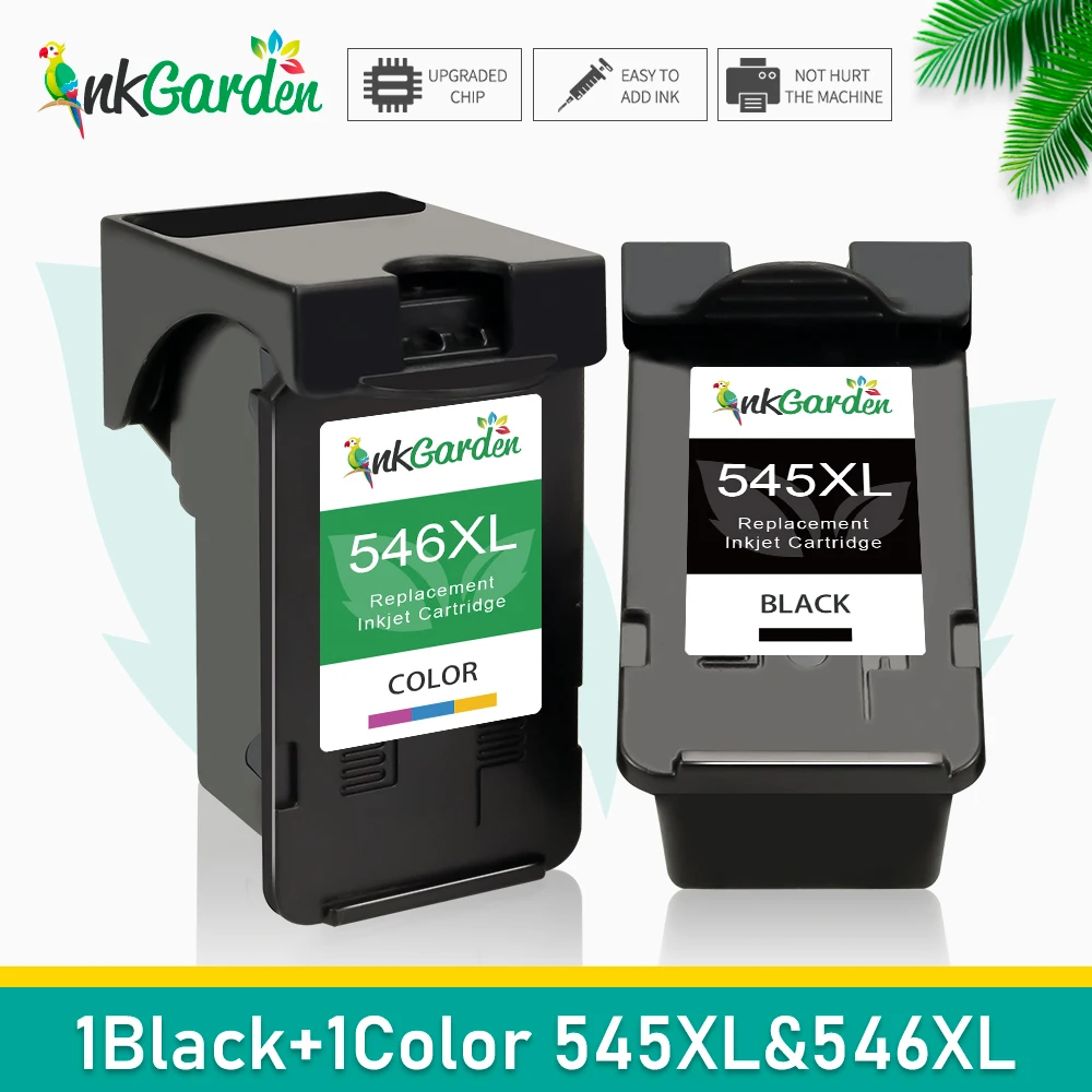 Cartuchos de Tinta Canon Pixma 545XL 546 Compatibles MG3053 MX490 - imagen 3