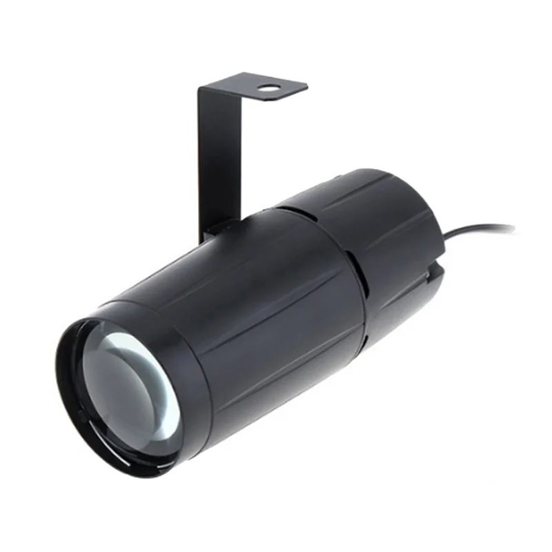 ABZV-LED Light Beam Pinspot Lighting Spotlight Super Bright Lamp Mirror Balls Party Disco Stage Effect Projector D -EU Plug