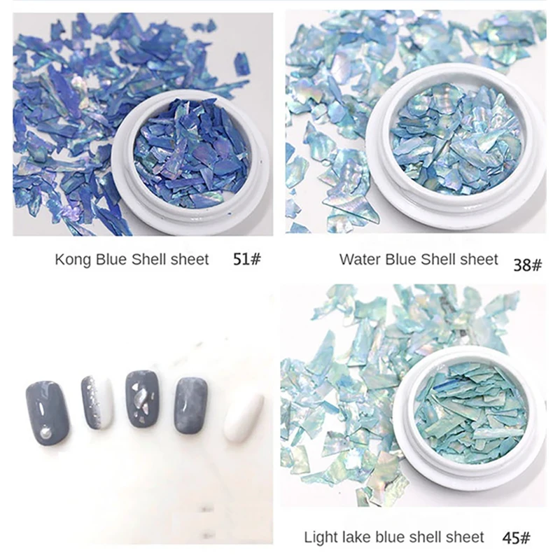 Nail Decoration 1 Box High Durability Exquisite And Compact Waterproof And Durable Easy To Use Abalone Shell Manicure