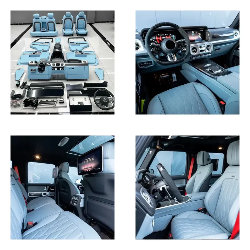 【CHIMU HOME】 for G-Class W463 Series Interior Modification Kit to 2025 Style for Performance 63 Dashboard Seating Upgrade Set