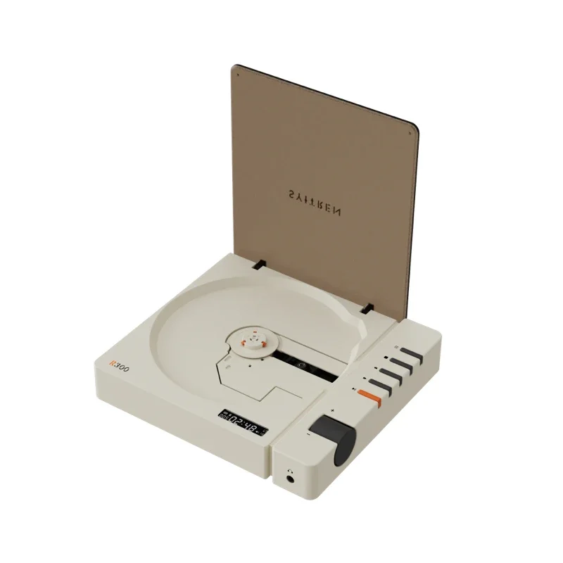 Nobsound Audiophiler tragbarer CD-Player, stilvoller, hochwertiger kabelloser Bluetooth-HIFI-Album-Player, wiederaufladbarer Walkman mit optischer Ausgabe 4
