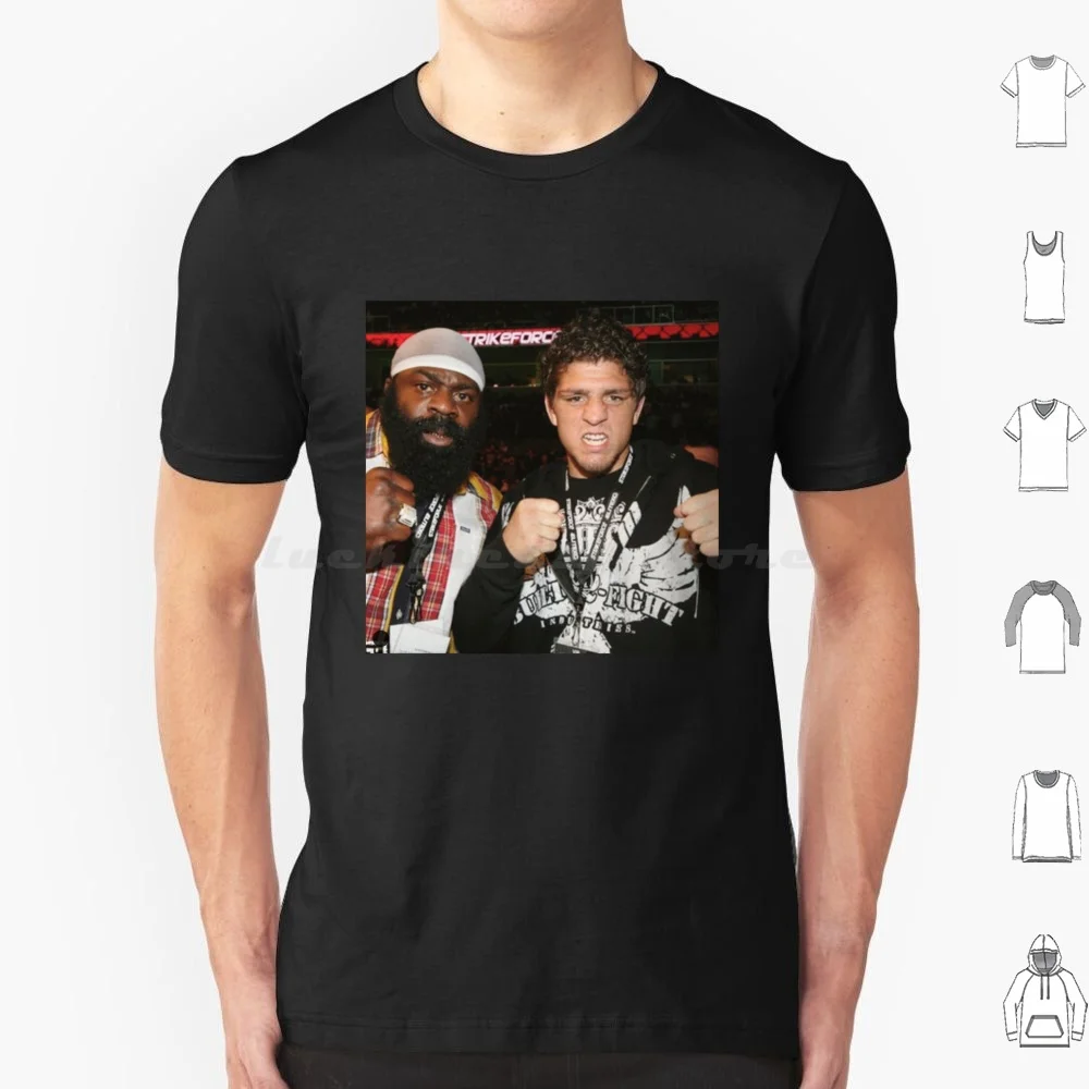 Legends : Kimbo Slice Nick Diaz T Shirt Cotton Men Women Diy Print