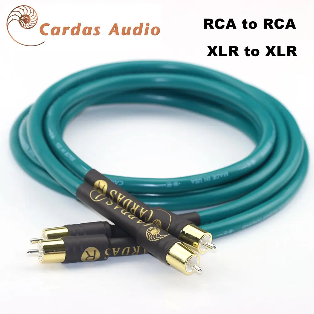 CARDAS audio power amplifier XLR Cannon signal cable Copper and silver mixed signal cable CD power amplifier XLR connector cable