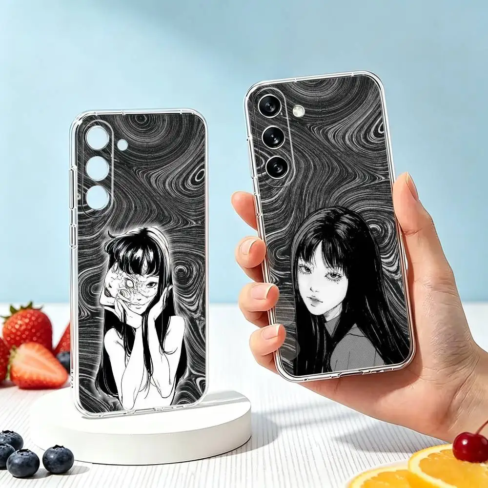 Horror Manga-Tomie-E  Phone Case For SamsungA10,12,20,21S,30,31,40,50,51,52,70,71 Transparent Cover Gift