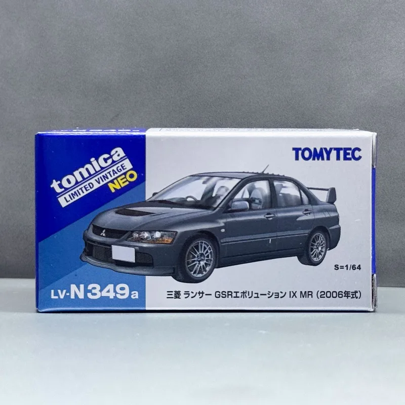 تاكارا تومي TLV LV-N349a ميتسوبيشي لانسر Evo9 IX MR GSR 2006 نموذج سيارة محاكاة سبيكة، لعبة الكبار تحصيل زخرفة. #2