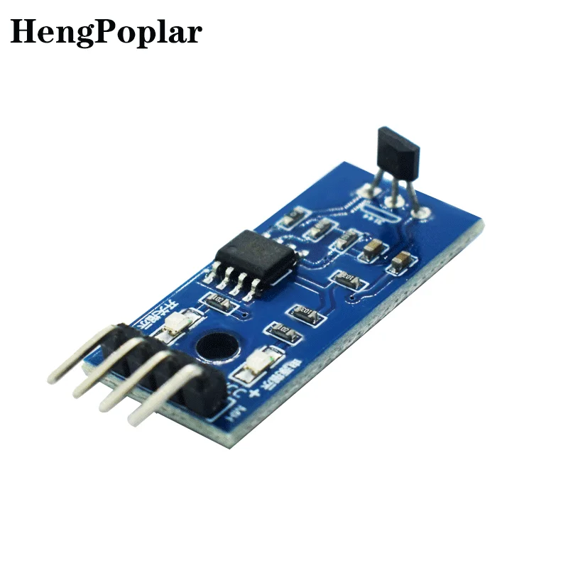 5PCS LM393 3144 Hall Sensor Module Hall Effect ​​Sensor for Speed Measurement Counter Hall Effect Position Sensor