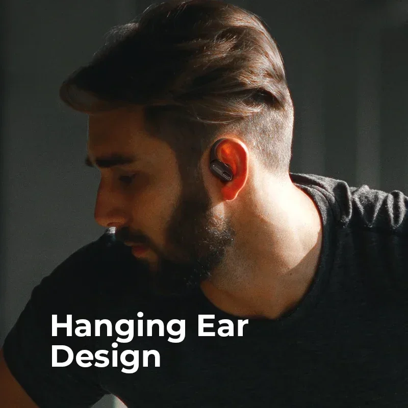 Thinkplus Lenovo XT80 Wireless Headphones Sports Earphones Bluetooth 5.3 Headsets Noise Reduction Earbuds with Mic Ear hooks