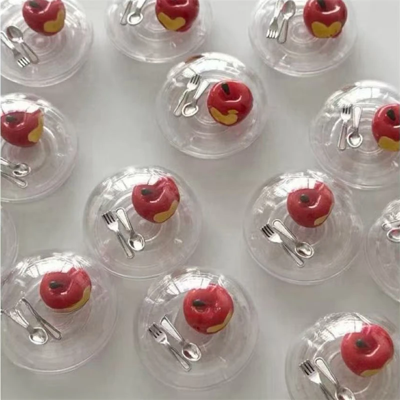 

Корейская мультяшная милая подставка для красного яблока, держатель Tok GripTok, кольцо на палец, поддерживающий кронштейн для iPhone 16, аксессуары для телефонов для девочек