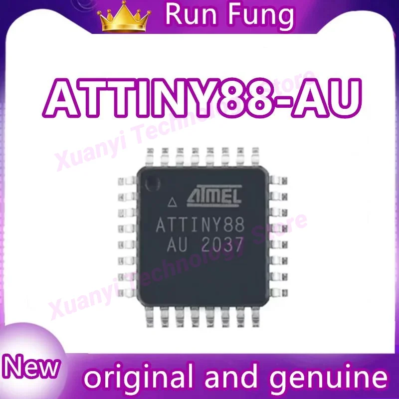 

10PCS/LOT ATTINY88-AU AT ATTI ATTINY ATTINY88 100% Brand New Original IC TQFP-32