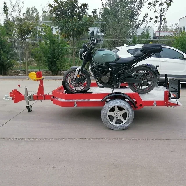 

Motorcycle flatbed trailer