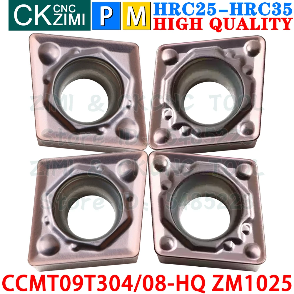 CCMT09T304-HQ ZM1025 CCMT09T308-HQ ZM1025 Твердосплавные пластины Наружные внутренние токарные пластины Инструменты Инструменты для резки металла с CCMT 09T3 CCMT09T3 HQ CCMT32.51 CCMT32.52 HQ ЧПУ Столярные инструменты