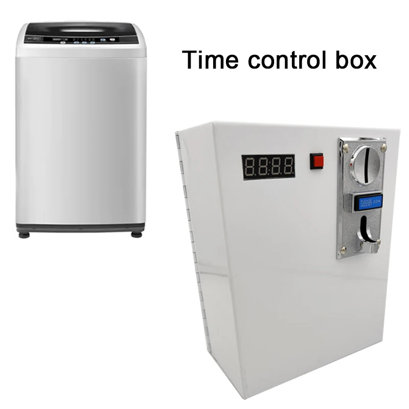 Multi Coin Timer Controller Box Timer Board for Washing Laundry Car Washer Machine 6 Types Coin Recognition