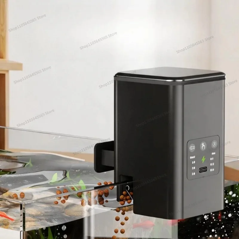 For Fish Tank Intelligent Feeder, Small Intelligent Automatic Feeder, Timed and Quantitative Feeding for Goldfish and Koi