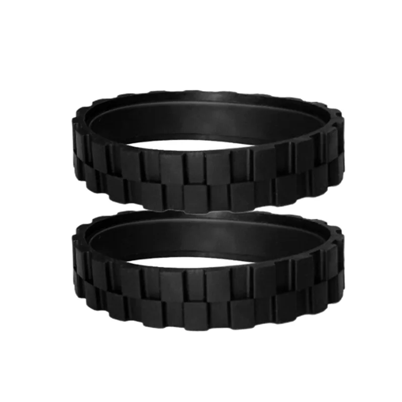 [HOT!A24R】 2PCS Tire Skins Replacement Parts For Irobot Roomba I3/I3+/I4/I7/I7+/E5/E6/E7 Robot Vacuum Spare Parts Accessories