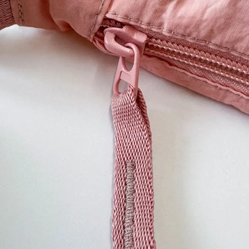 Sweet Korean Style Nylon Crossbody Bag Handbag Solid Color Mini Dumpling Bag Lightweight Oxford Cloth Shoulder Bag Travel