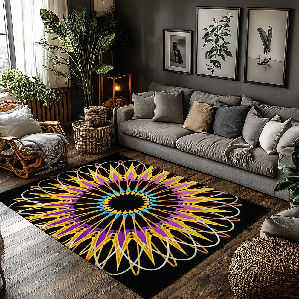 

Unique Geometric Pattern Doormat Indoor Outdoor Entrance Rug Modern Abstract Art Floor Mat Home Decor Welcome Mat Stylish Area R