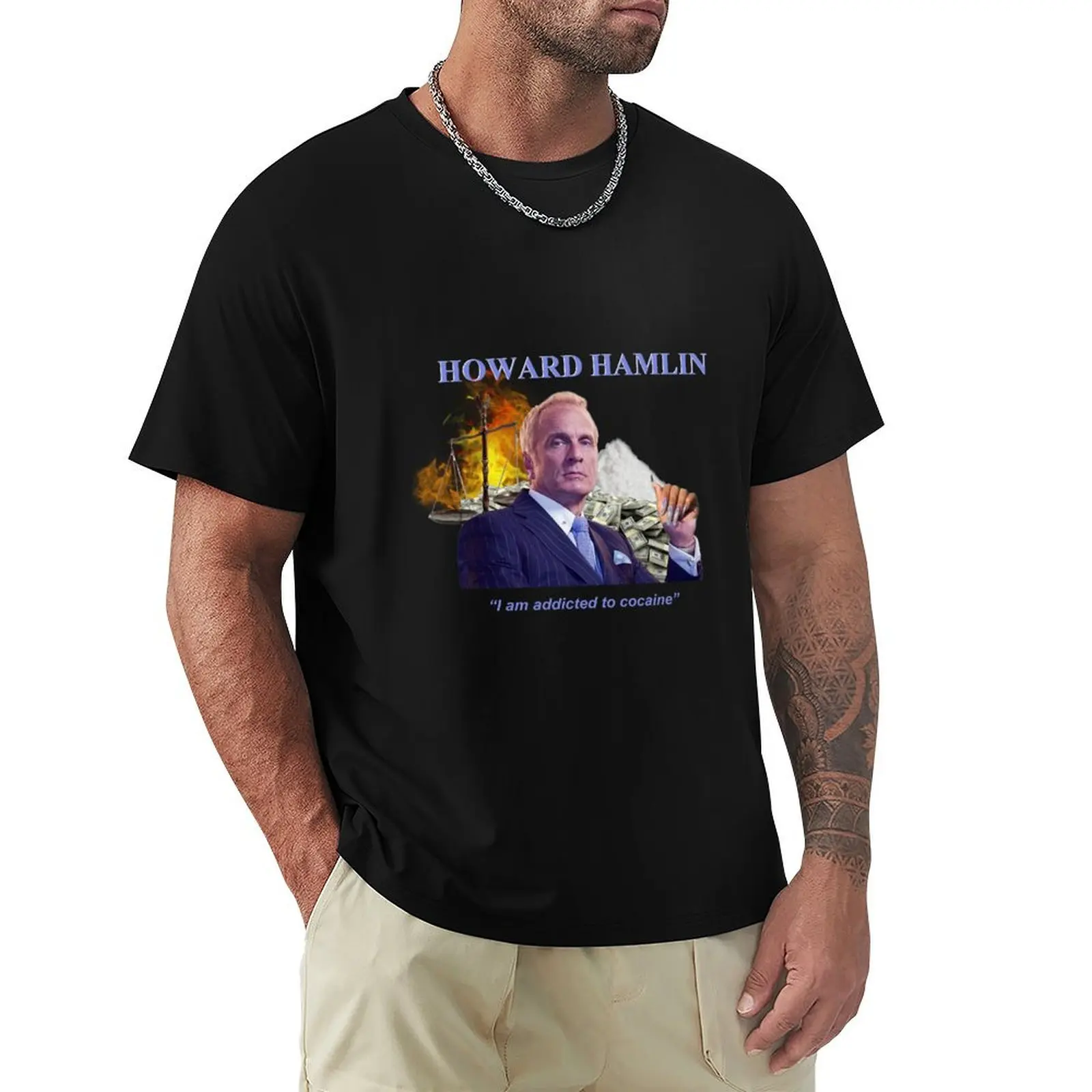 based howard hamlin T-Shirt Classic Graphic Short Sleeve Top