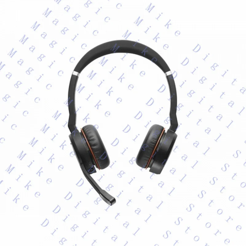 UU  FOR Jabra Evolve 75 UC Wireless Headset with Link380a USB Dongle & Charging Stand
