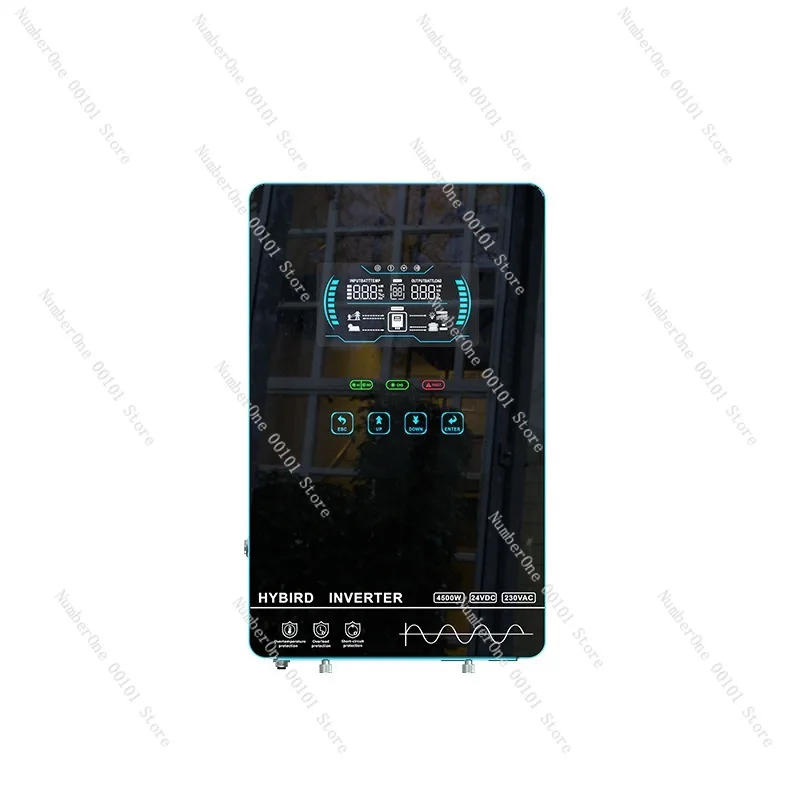 4KW 24V Solar Hybrid Inverter 110V AC 140A Off Grid On Grid