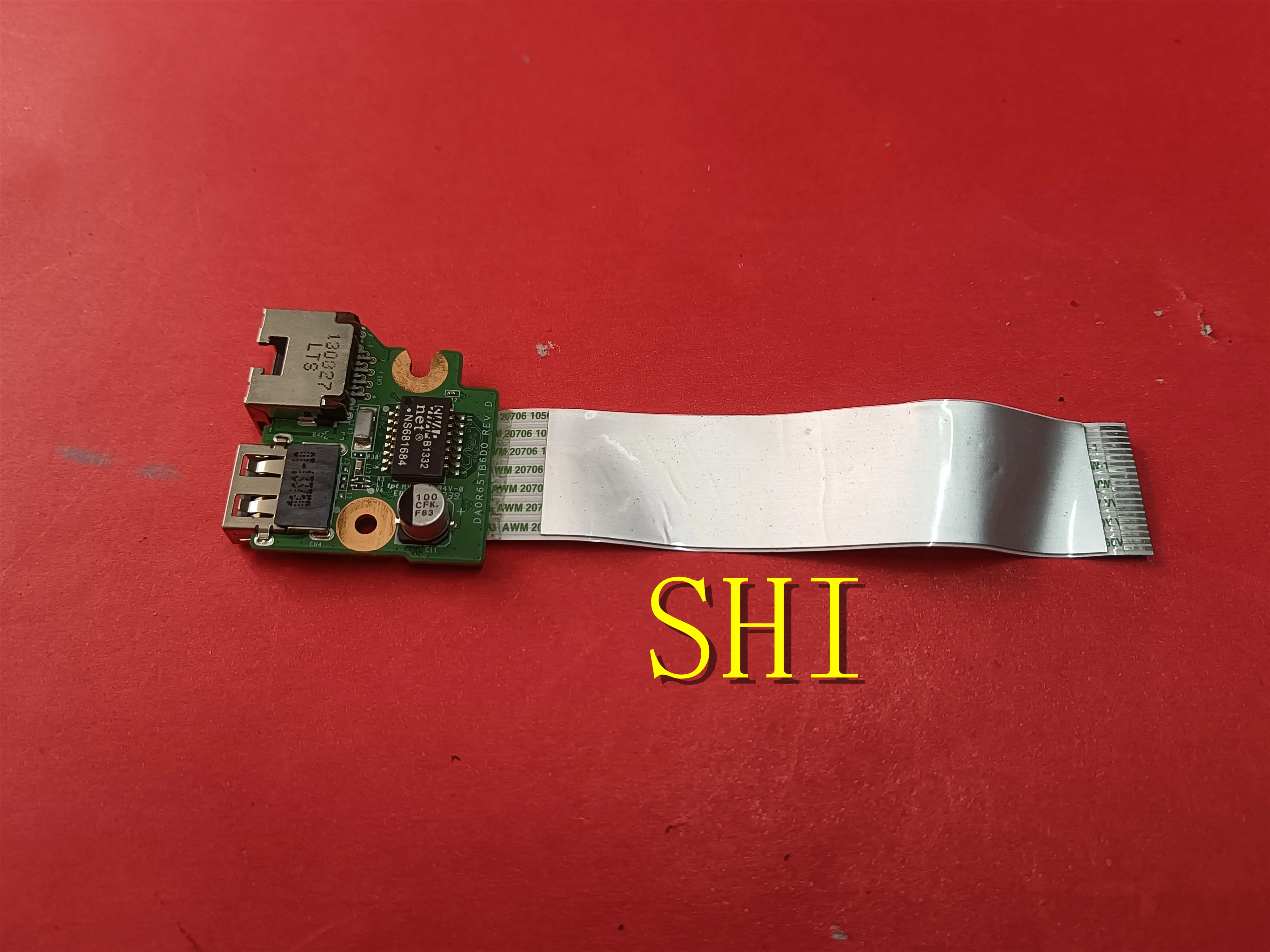 

FOR HP 15-E 17-E USB Ethernet Port Board DA0R65TB6D0 Full Tested Free Shipping