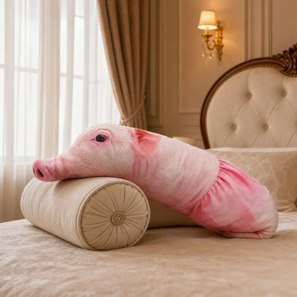 almofada-de-corpo-de-animal-em-algodao-pp-40cm-textura-macia-design-fofo-chaveiro-de-porco-uso-em-quarto