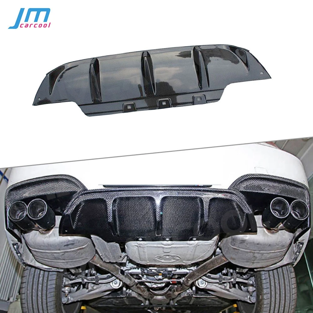 Carbon Fiber Car Accessorise Rear Bumper Diffuser Front Lip Spoiler for BMW 6 Series F06 F12 F13 M6 2013-2016